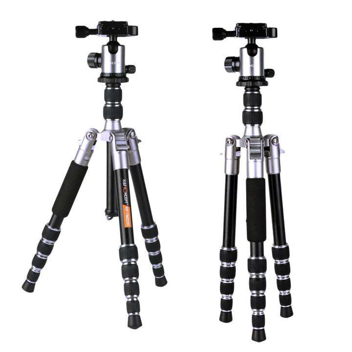 k-amp-f-concept-tripod-tm2235-silver-aluminium-kf09-014-ขาตั้งกล้อง