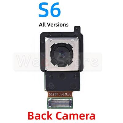 【♘COD Free Cas♘】 anlei3 กล้องด้านหลังหลักสายเคเบิ้ลยืดหยุ่นสำหรับ Samsung Galaxy S6 Edge Plus G920f G925f ขอบ S7 G930f กล้องหน้าโค้ง G935f