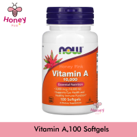 NOW Foods, Vitamin A, 10,000 IU, 100 Softgels