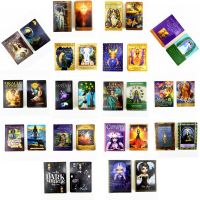 500 รูปแบบ Oracle Tarot Cards Guidance Divination Fate Oracle Party Deck Board Game PDF Instructions-Sediue