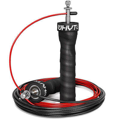 2.53.4Mm Crossfit Jump Rope Speed &amp; Weighted กระโดดเชือก Ball Bearing Anti-Slip Handle กระโดดเชือกกีฬา Home Gym