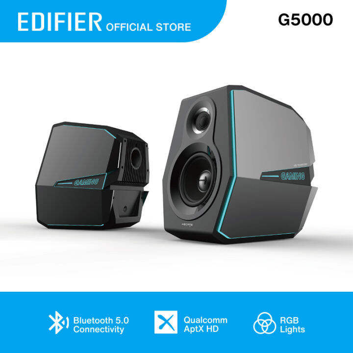 Edifier G5000 Gaming Speaker Subwoofers With RGB 11 Strips Lighting