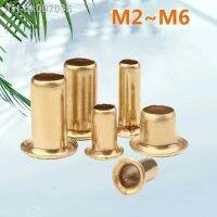 ✶✢♘  Tubular Rivets M2 M2.3 M2.5 M3 M3.5 M4 M5 M6 Tubular Rivets Double-sided Circuit Board PCB Nails Copper Hollow Rivet Nuts GB876