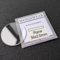 【hot】﹉⊕  2mm Thick Flat Round Glass relojero Part 27mm 36.5mm 2 pcs