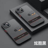 Square Straight Edge Camera Protection PC Matte Skin Feel Translucent Full Phone Cover For iPhone 14 13 12 11 Pro Max Aesthetic Cartoon Line Mouse Head Side Printing Soft Silicone For iPhone 7 8 Plus X XS Max Anti-เคสไอโฟนดรอป