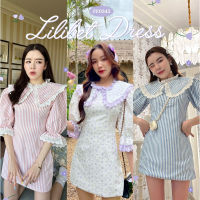 FLAT2112 FF0345 : LILIBET DRESS เดรสเข้ารูป