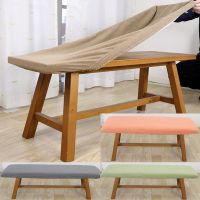 Stool Cover Long Bench Cover Piano Bench Slipcover Stretch Seat Case Protector Elastic Chair Covers Footstool Protector Covers Sofa Covers  Slips