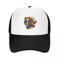 Punk Unisex Rubix Rubiks Cube สูตรทางคณิตศาสตร์หมวก Trucker ผู้ใหญ่ Geek Magic Gift หมวกเบสบอลปรับได้สำหรับผู้ชายและผู้หญิงกีฬา