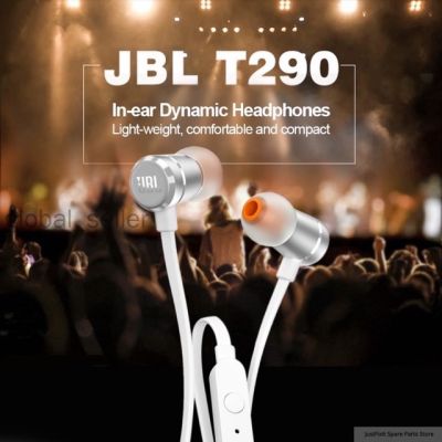 JBL_T290 หูฟังอินเดียร์ พร้อมไมค์ ของแท้