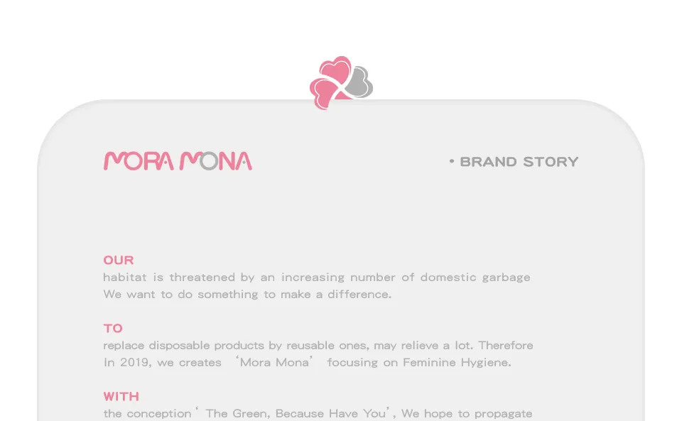 Mora Mona Menstrual Pads Breathable Women Feminine Panty Liner