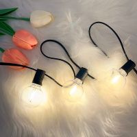 ZZOOI Fairy String Light G40 String Light G40 LED Globe Party Garland String Light For Wedding Warm Light Outdoor Backyard 25Bulbs