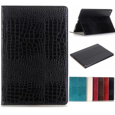 【cw】 Card Slot Coque for iPad Air 3 10.5 2019 Case Luxury Crocodile PU Leather Folio Stand For  Cover