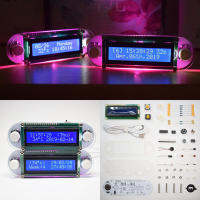 【100%-original】 Shajalal Trading ไฟ LED เอฟเฟกต์แสงเทียนแบบ DIY LCD1602การแจ้งเตือนวันหยุดชุดนาฬิกาด้วย