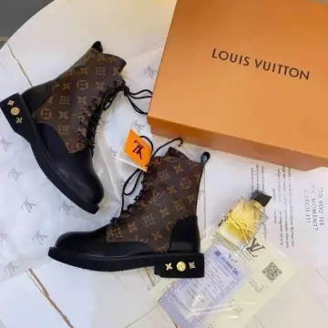 Louis Vuitton Monogram Canvas Star Trail Ankle Boot Size 38 Louis Vuitton   TLC