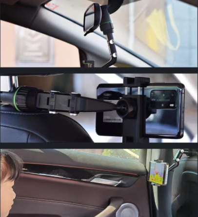 ที่วางโทรศัพท์ในรถ-ที่วางโทรศัพท์กระจกมองหลัง-ที่วางมอืถือติดกระจกมองหลัง