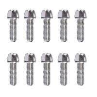 5x2จักรยาน0มม./M6x20mm สกรูสเต็มสลักเกลียวพร้อมสเปเซอร์ส่วนมือจับจักรยานดิสก์เบรคจักรยานสลักเกลียวจักรยานสลักเกลียวคาลิเปอร์