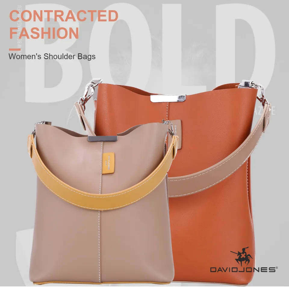 lt;COD>David Jones Paris handbag for women tote bag top handle hand bag  ladies shoulder bag big shopping bag sling bag 2023 FBL