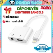 Cáp chuyển đổi cổng Lightning sang Jack tai nghe 3.5