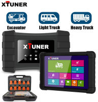 XTUNER T1 24v Truck Diagnostic Tool with Tablet OBD 2 Scanner for Bendix for Cummins Electronic /FUSO /HINO /Isuzu /VOLVO Scan Tool