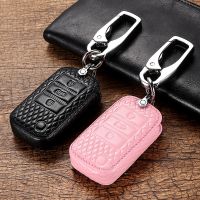 ✎❁ Genuine Leather Car Smart Remote Key Case Full Cover For Roewe RX5 i6 ERX5 i5 RX8 RX3 For MG6 MG ZS EV EZS HS EHS Accessories