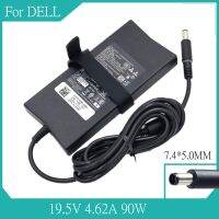 19.5V 4.62A 90W สำหรับ DELL 1088 1400 1420 1440 1450 1464 1525 1545 3300 3400 3437 3440แล็ปท็อปชาร์จอะแดปเตอร์ AC