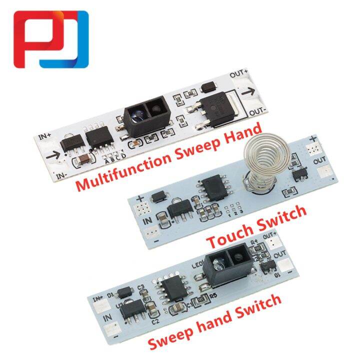 Touch Switch Capacitive 5V-24V 3A LED Dimming Control Lamps PULAR ...