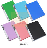 แฟ้ม 3 ห่วง แฟ้มเก็บเอกสาร แฟ้มเก็บโฉนด B4 แนวตั้ง + Refill 1ซอง Smart Ring Binder รหัส RB-413