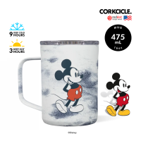 CORKCICLE แก้วสแตนเลส เก็บความเย็นได้นาน 9 ชม. เก็บความร้อนได้ 3 ชม. 475ML MUG DISNEY MICKEY TIE DYE 16OZ