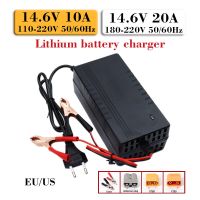 4S 14.6V 10A 20A Lifepo4 Lithium Iron Phosphate Battery Charger For 12.8V 12V Power Supply Fast Charger With Fan XT90 Anderson