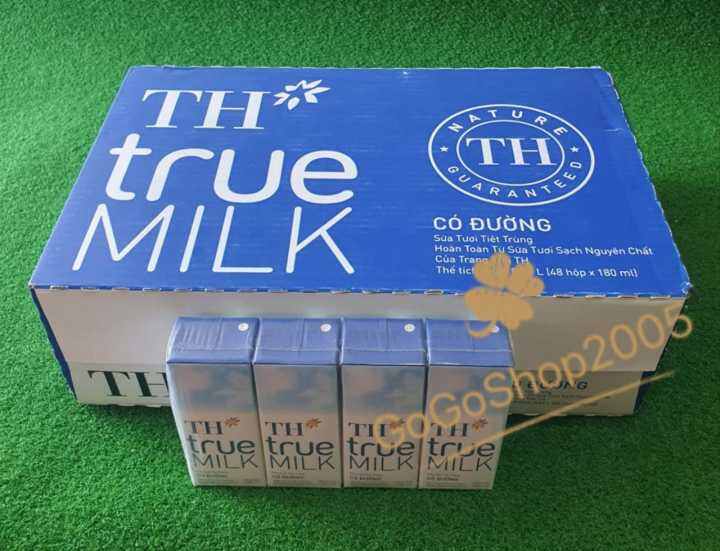 [ VIETNAM ] TH True Milk Sua Tuoi Tiet Trung Co Duong/ UHT Fresh Milk