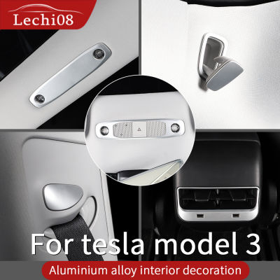 Aluminum Interior trim for Tesla model 3 accessories 2016- car accessories model 3 tesla three accessoires