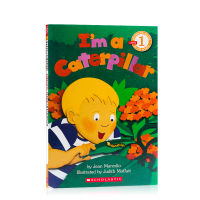 Im caterpillar I am a caterpillar Liao Caixing book list academic reader L1 learning music graded reading picture book childrens science popularization enlightenment picture book