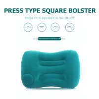 Inflatable PVC Air Pillows Portable Ultralight Camping Sleep Cushion Travel Hiking Beach Car Plane Head Rest Camp Gears