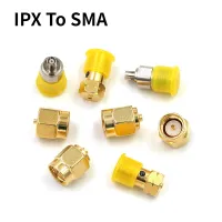 ทองเหลือง RF Coaxial Connector IPX To SMA IPEX ทดสอบอะแดปเตอร์1/2/3/4 Generation ทองแดงสแตนเลส JJKK ชาย/หญิงหัว Sma ชาย Ipex ชาย