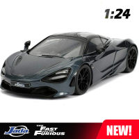 1:24 McLaren 720S ของเล่นรถโลหะผสม Diecasts &amp; ของเล่นรถรุ่น Miniature Scale รุ่นรถของเล่นสำหรับเด็ก