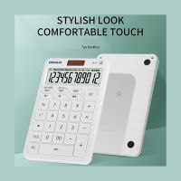 LCD Display Desktop Calculator Cell Tax Function Straight Panel Design 12 Digit Solar Electronic Calculadoras Calculators