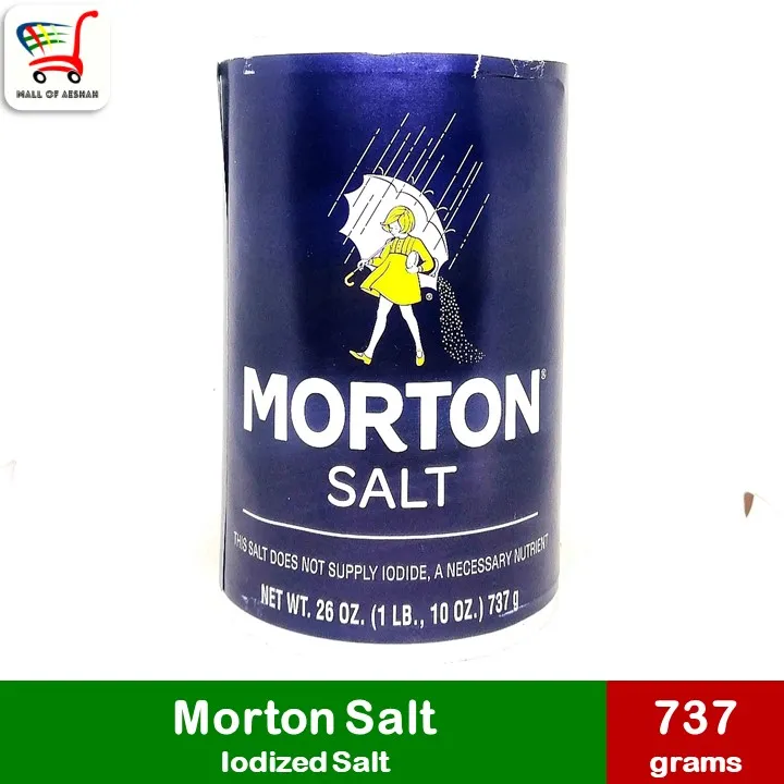 [Made in USA] Morton Salt Iodized Salt / A Necessary Nutrient (737g