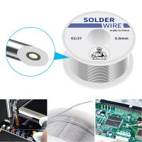 50g Soldering Tin Wire 0.8 1.0mm Small Coil Electrolytic Soldering Wire Welding With Flux Roll Rosin Core Solder Soldering Wire