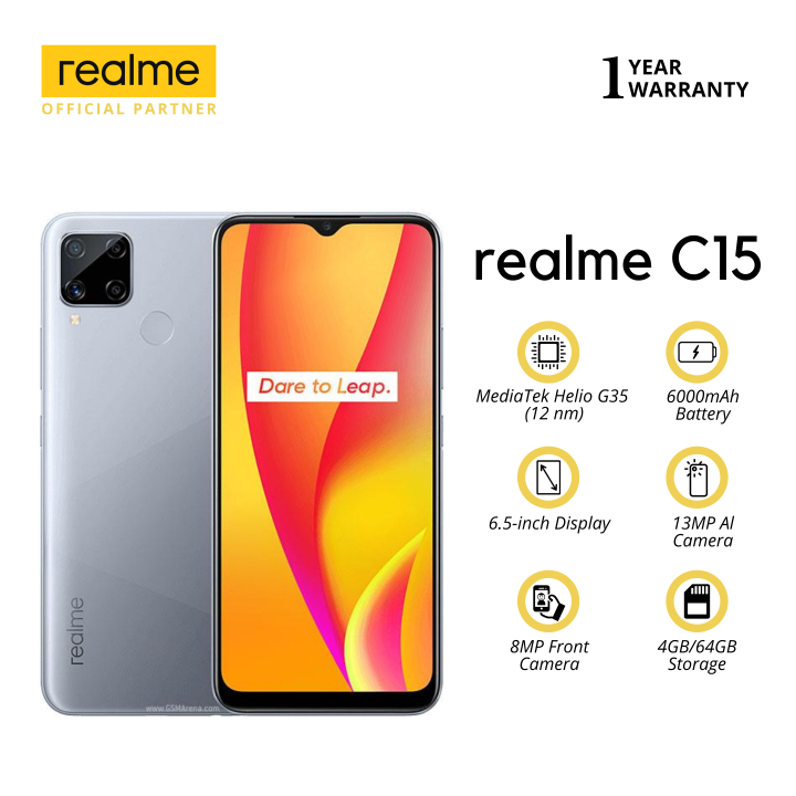 realme c15 4ram 64gb