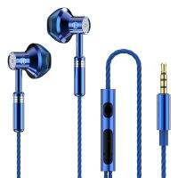 Headphone Headset 9D Stereo Earphones Mic In-ear Wired Bass Wire Earbud Phone Headset with Microphone