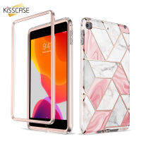 KISSCASE แผ่นอิเล็กโทรเพลทสุดหรู2-In-1เคสสำหรับไอแพด Mini 5 Mini 4รูปแบบใหม่ยางซิลิโคนหุ้มกุญแจรีโมทรถยนต์เลนส์เคลือบด้วยไฟฟ้าสำหรับ IPad Mini 5 (ไม่มีฟิล์มกันรอย)