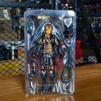 NECA Predator รุ่นผู้นำ7นิ้วรูปปั้นแอคชั่นเคลื่อนไหวได้ของเล่นตุ๊กตาของขวัญวันเกิดของขวัญ