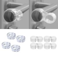 【LZ】❈  4/2Pcs Door Stoppers Transparent Silica Gel Door Handle Buffer Wall Protection Doorknob Bumper Walls Furniture Protective