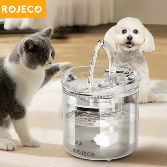 Bộ lọc vòi nước rojeco 2l cho mèo máy uống nước cảm biến tự động cho mèo - ảnh sản phẩm 1