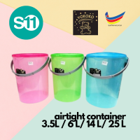 Yokoko 3.5L/6L/14L/25L Airtight Handy Container