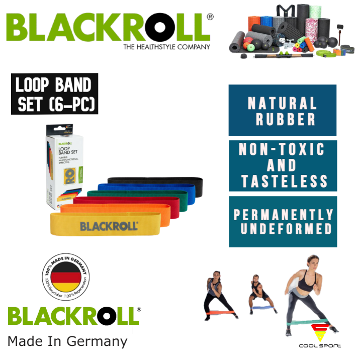 ATC Handels GmbH Fasce fitness loop in tessuto, 32 x 5,8 cm, in diversi 5