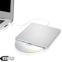 New External USB 2.0 Slim CD RW DVD ROM CD Rewriter DVD Drive For All Laptop PC Win XP Win7 Win8 Win10