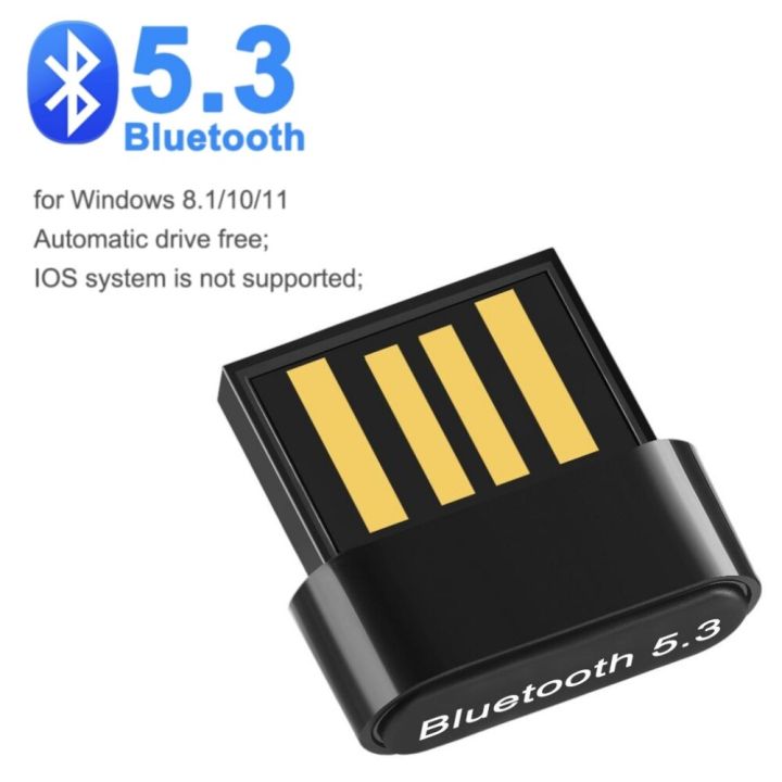 USB Bluetooth Adapter 5.3 5.1 For Wireless Speaker Audio Mouse Bluetooth  Dongle