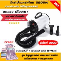 ไดร์เป่าขน ไดร์เป่าขนสุนัข เครื่องเป่าขนสุนัข ไดร์เป่าขนแมว ไดร์ไล่น้ำ CL2800 เครื่องเสียงเงียบ ลมแรง เป่าร้อนเย็นได้ (สีขาว) 2800w ฟรีผ้า