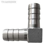 ☁✣㍿ 6 8 10 12 14 15 16 19 20 25 32 40mm Hose Barb 304 Stainless Steel Elbow 90 Degree Pipe Fitting Connector Water Gas Fuel Oil